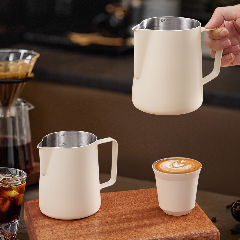 600ml Milk Frothing Pitcher - Stainless Steel 304 with Non-stick Coating