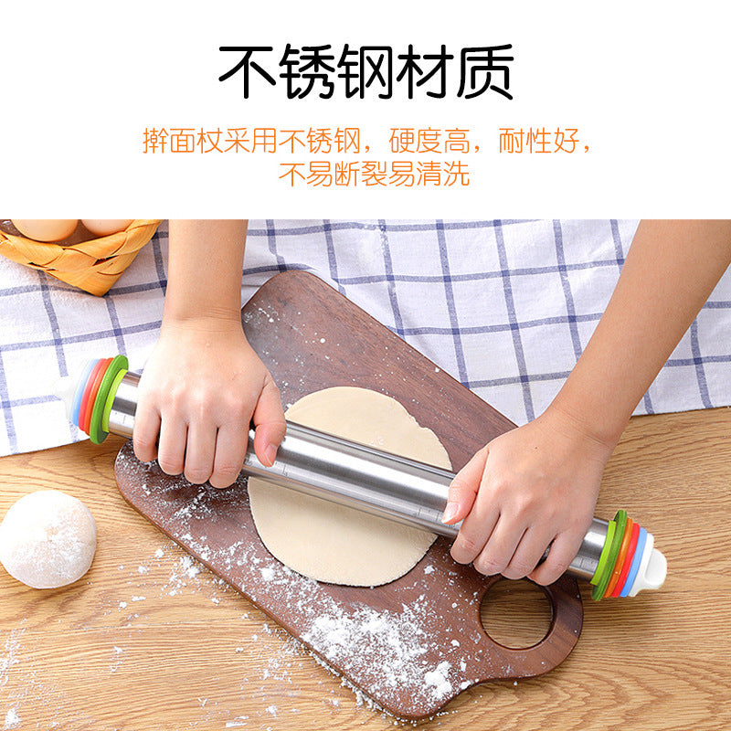 不锈钢擀面杖