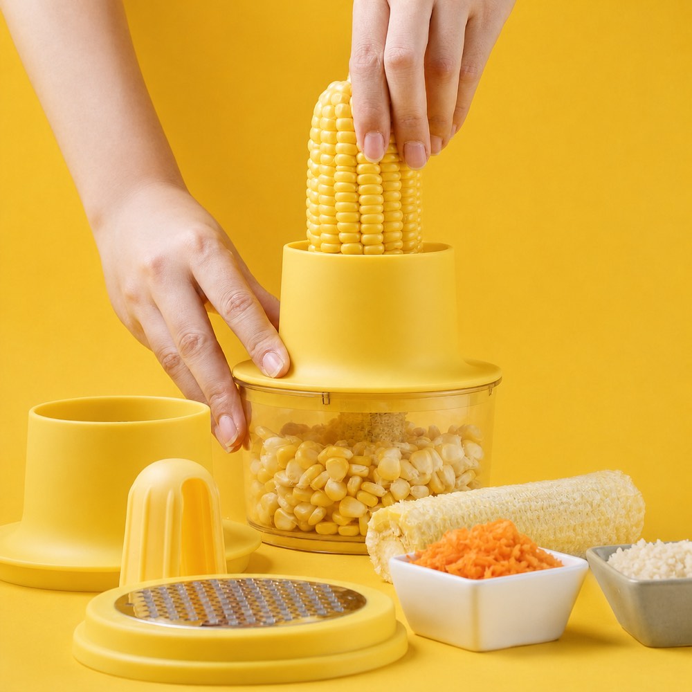 4-Piece Corn Stripper Set