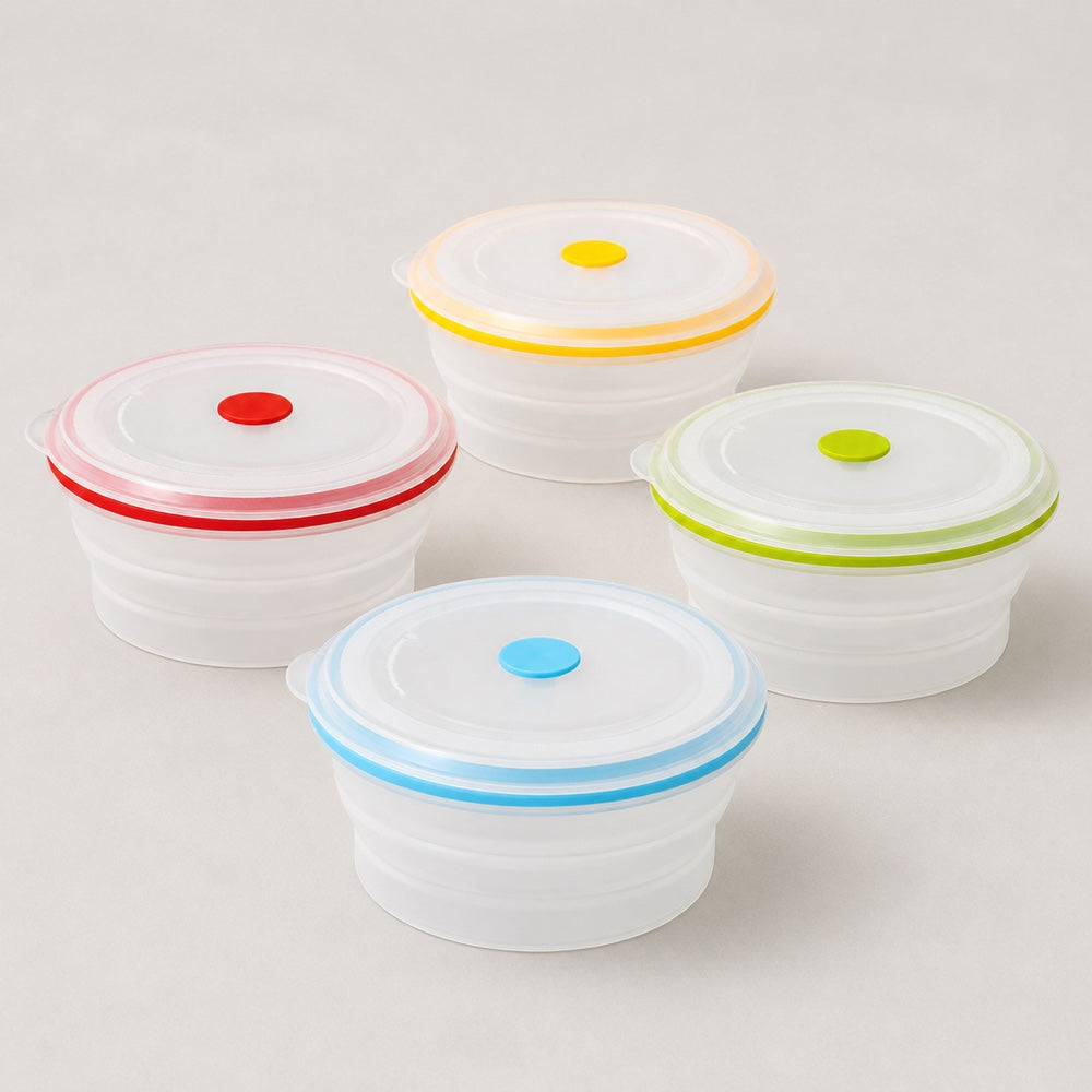 Silicone Food Storage Container 400/600/900/1200ml
