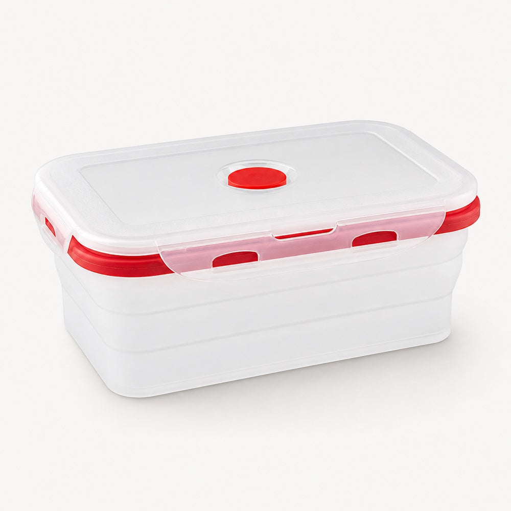 Rectangular Silicone Collapsible Lunch Box 350/540/800/1200ml