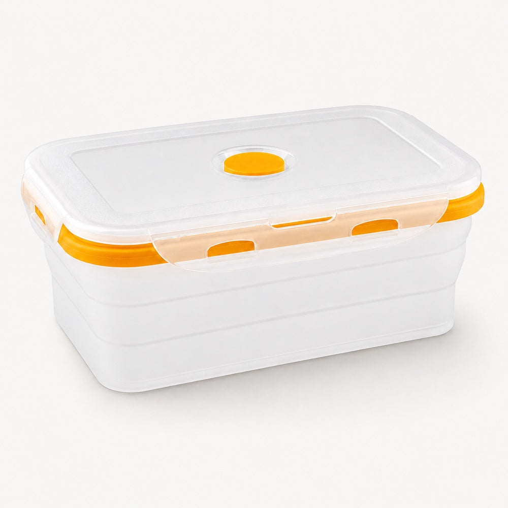 Rectangular Silicone Collapsible Lunch Box 350/540/800/1200ml