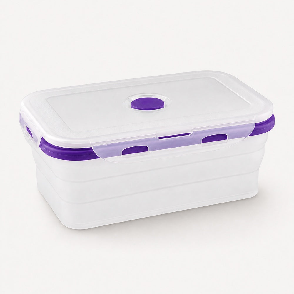 Rectangular Silicone Collapsible Lunch Box 350/540/800/1200ml