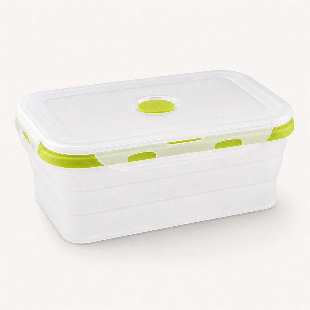 Rectangular Silicone Collapsible Lunch Box 350/540/800/1200ml