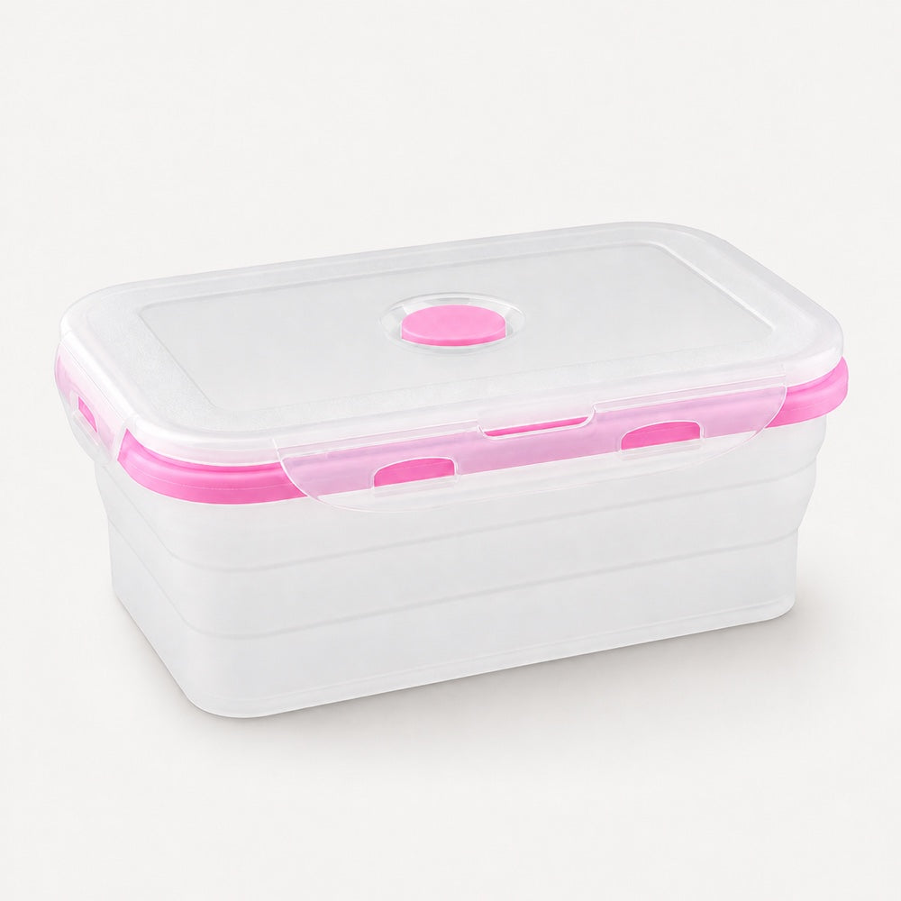 Rectangular Silicone Collapsible Lunch Box 350/540/800/1200ml