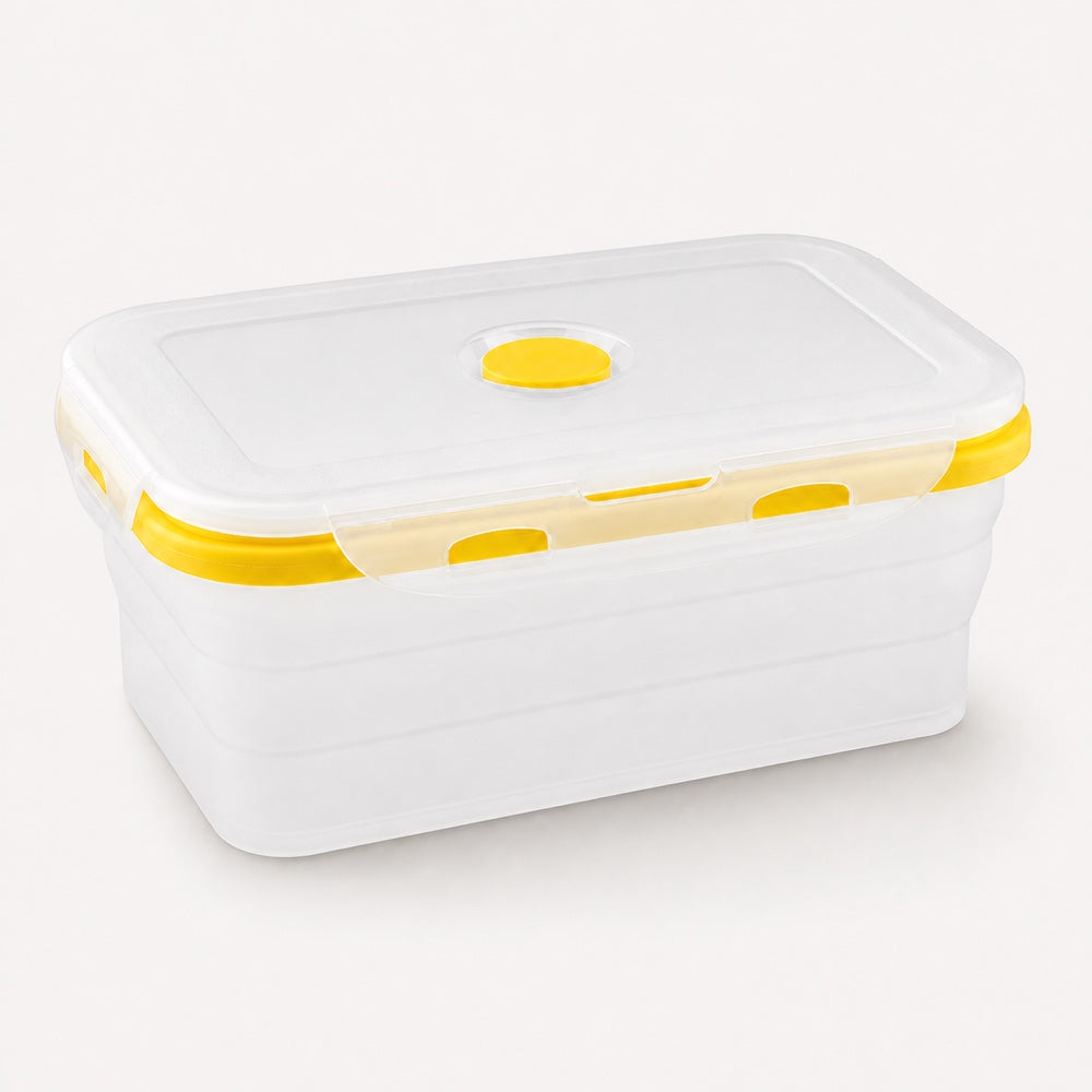 Rectangular Silicone Collapsible Lunch Box 350/540/800/1200ml