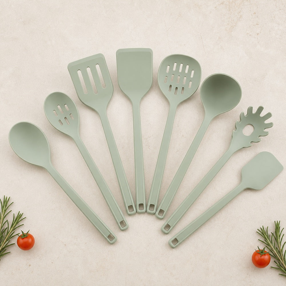 8-Piece Silicone Kitchen Utensil Set