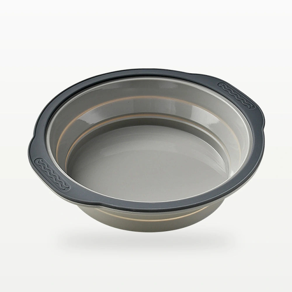 Small Round Foldable Silicone Cake Mold