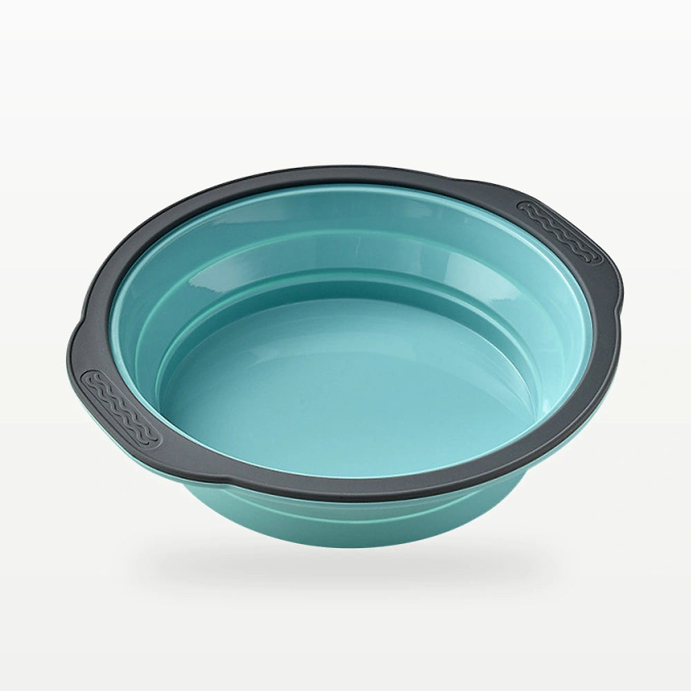Small Round Foldable Silicone Cake Mold