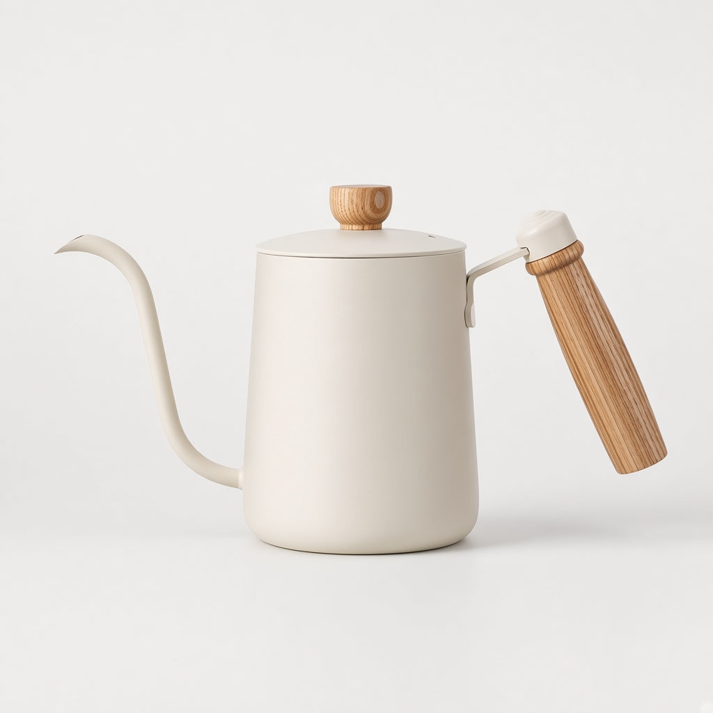 350ml Pour Over Coffee Kettle - Stainless Steel 304 with Walnut Handle
