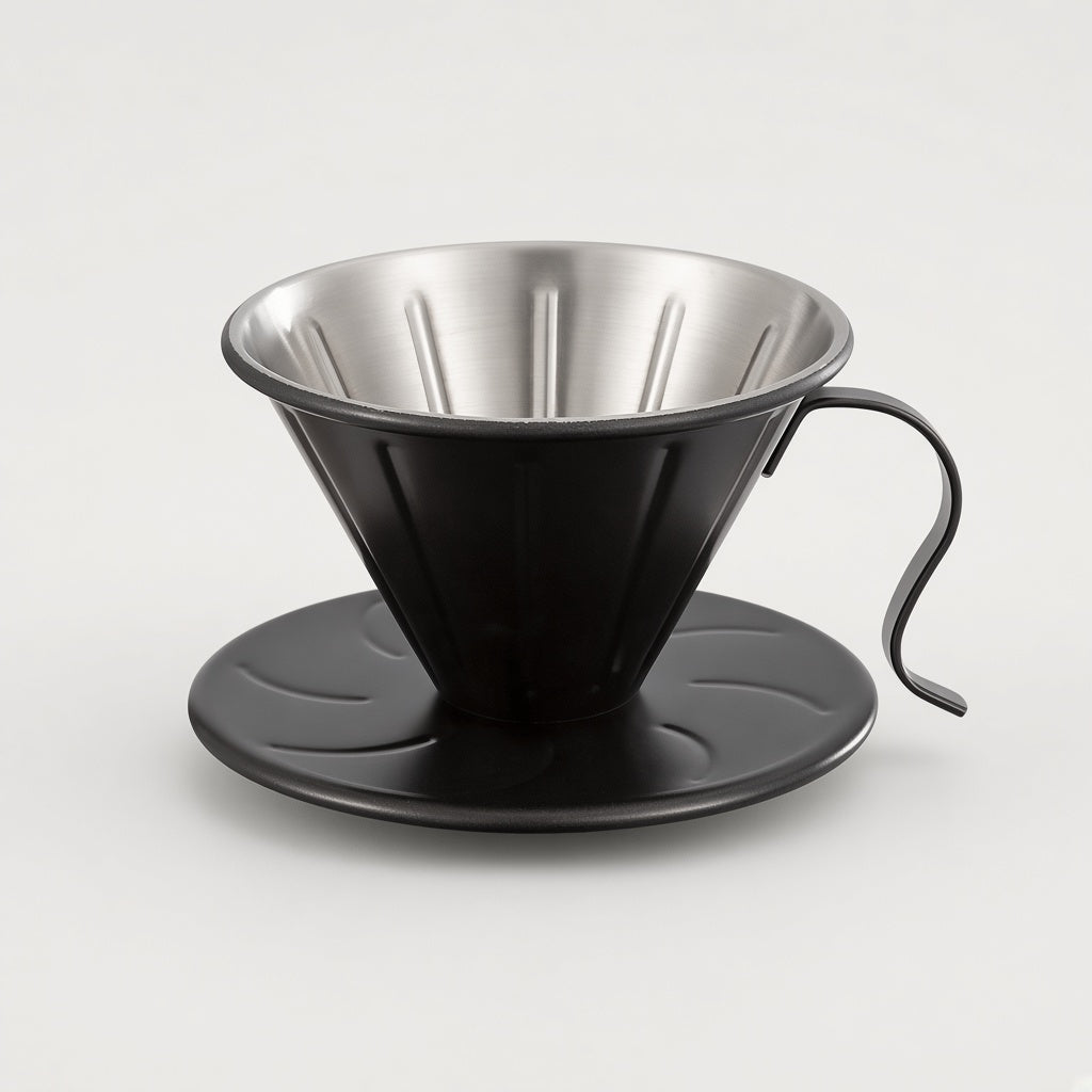Large Filter Cup - 304 Stainless Steel + PTFE Coating