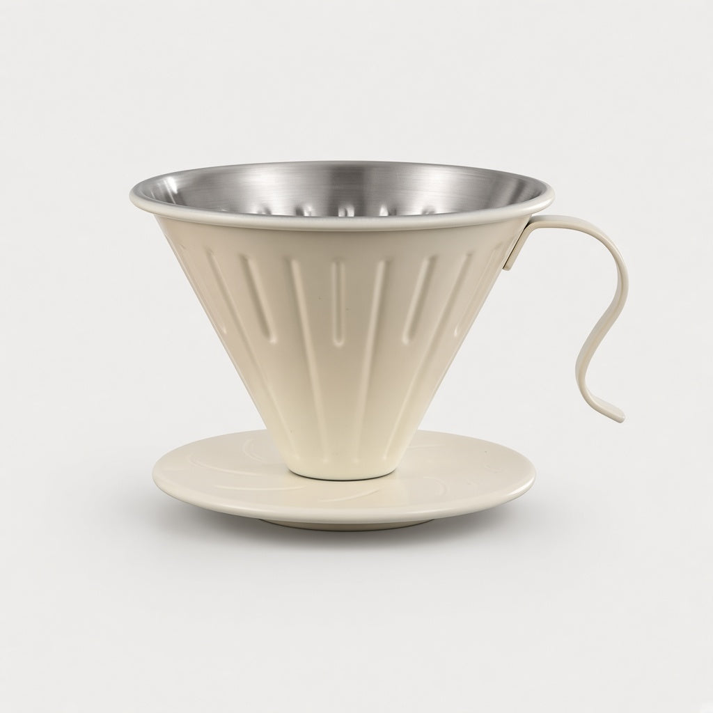 Large Filter Cup - 304 Stainless Steel + PTFE Coating